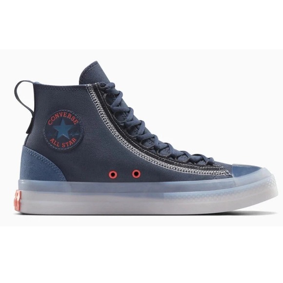NIB Converse Chuck Taylor All Star CX EXP2 Dark Blue Orange M 8/ W 10 A14296C - Picture 2 of 11
